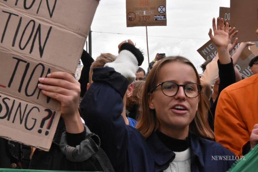 Młodzieżowy Strajk Klimatyczny w Warszawie