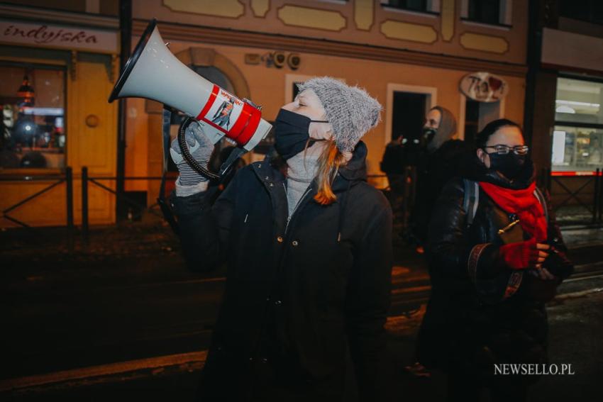 Strajk Kobiet 2021: NIE dla pseudo wyroku - manifestacja we Wrocławiu