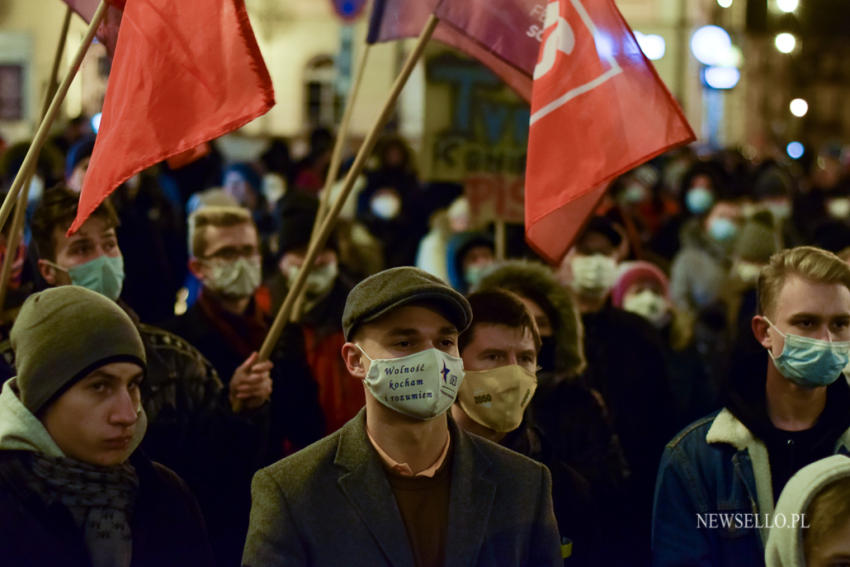 Wolne Media - protest w Lublinie