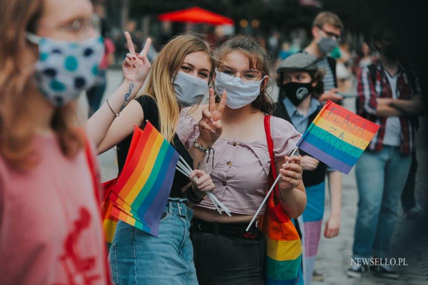 Manifestacja we Wrocławiu: LGBT to ludzie