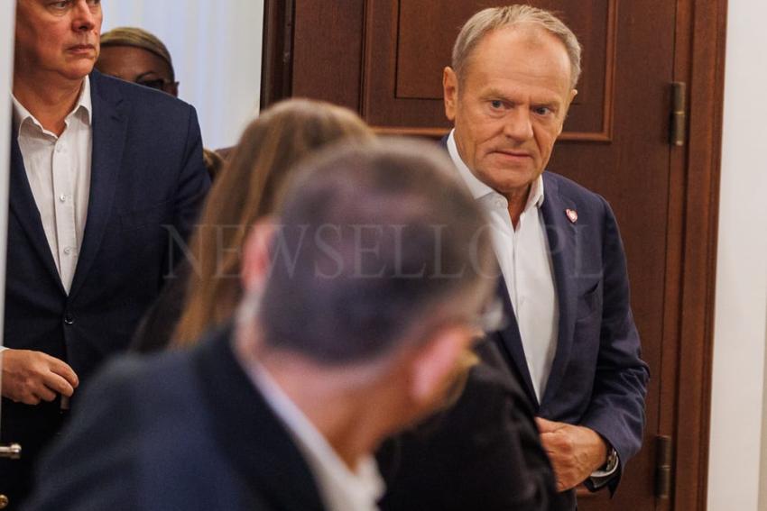 Premier Donald Tusk w sztabie kryzysowym we Wrocławiu