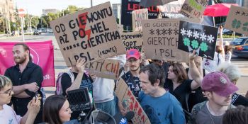 „Aborcja TAK” - manifestacja w Poznaniu