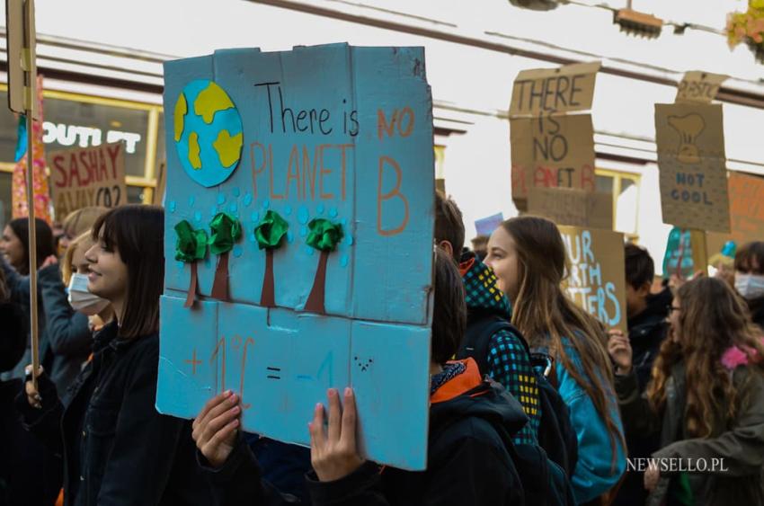 Młodzieżowy Strajk Klimatyczny w Łodzi