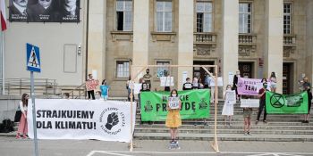 Protest Extinction Rebellion we Wrocławiu