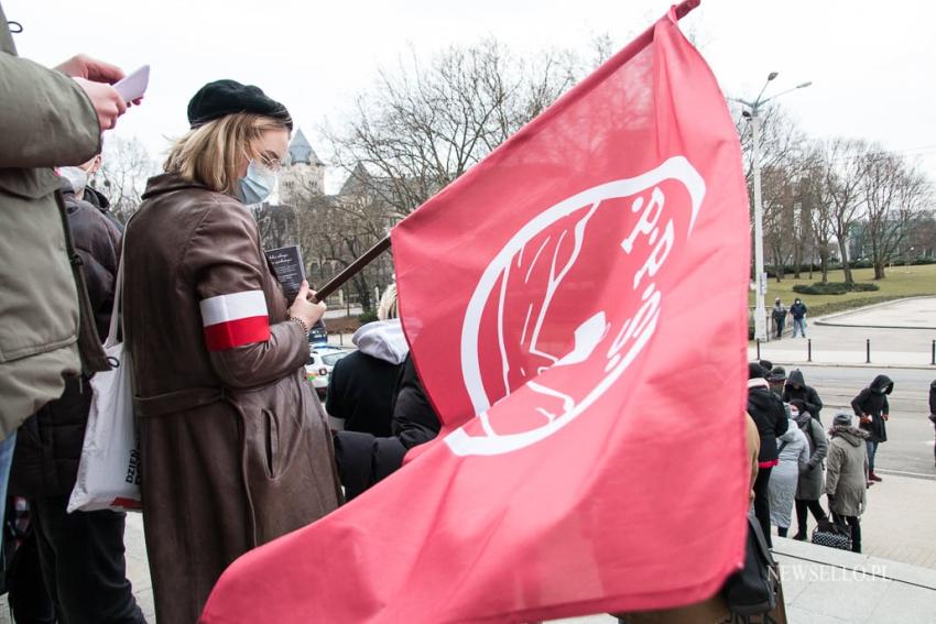 Demonstracja z okazji Dnia Kobiet w Poznaniu