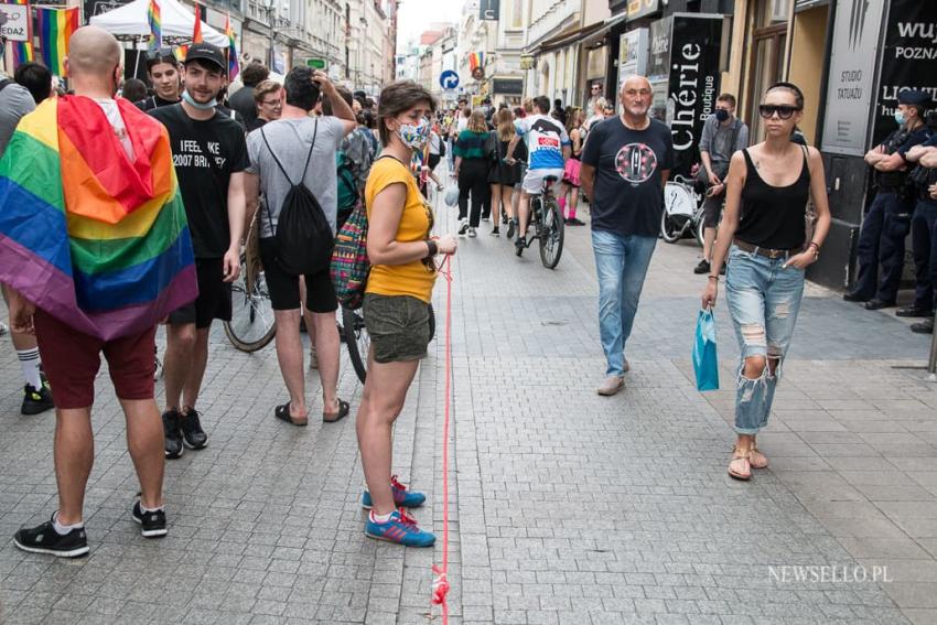 Manifa w Poznaniu: Jestem człowiekiem, nie ideologią