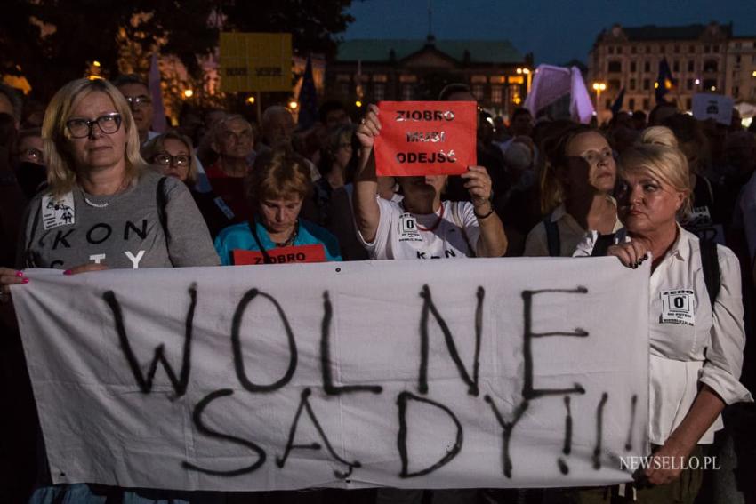 Łańcuch Światła w Poznaniu: Wolna Prokuratura, Wolne Sądy