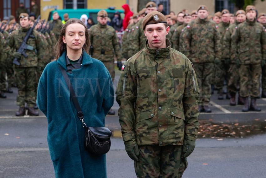 Uroczysta przysięga wojskowa WOT we Wrocławiu