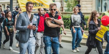 Strajk przedsiębiorców w Warszawie