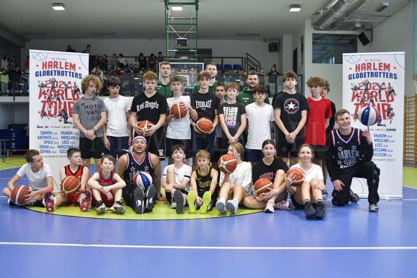 Harlem Globetrotters i WKS Śląsk w Dobrzykowicach