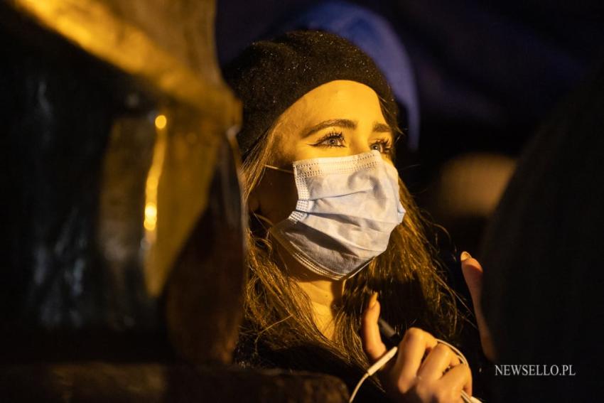 Wolne media - protest we Wrocławiu