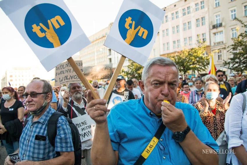 Wolne Media, Wolni Ludzie - manifestacja w Poznaniu