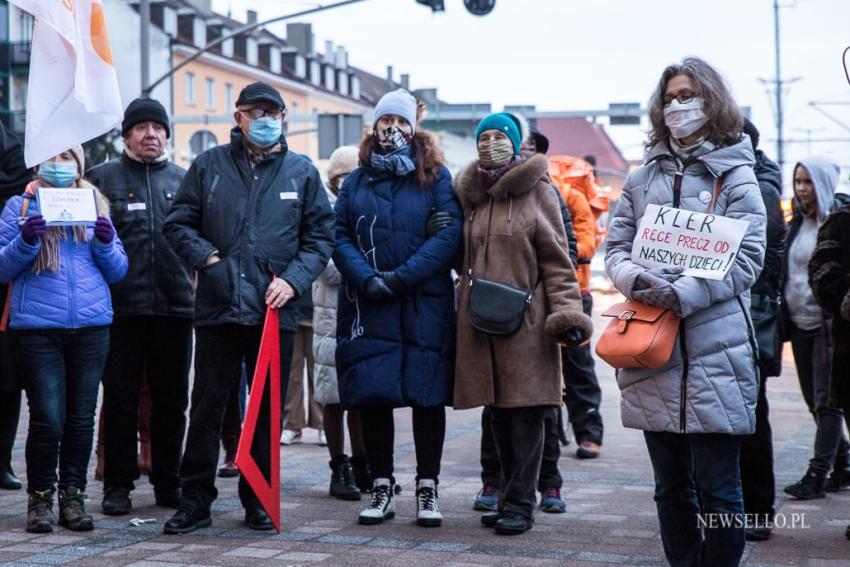 Lex Czarnek - protest w Gdańsku
