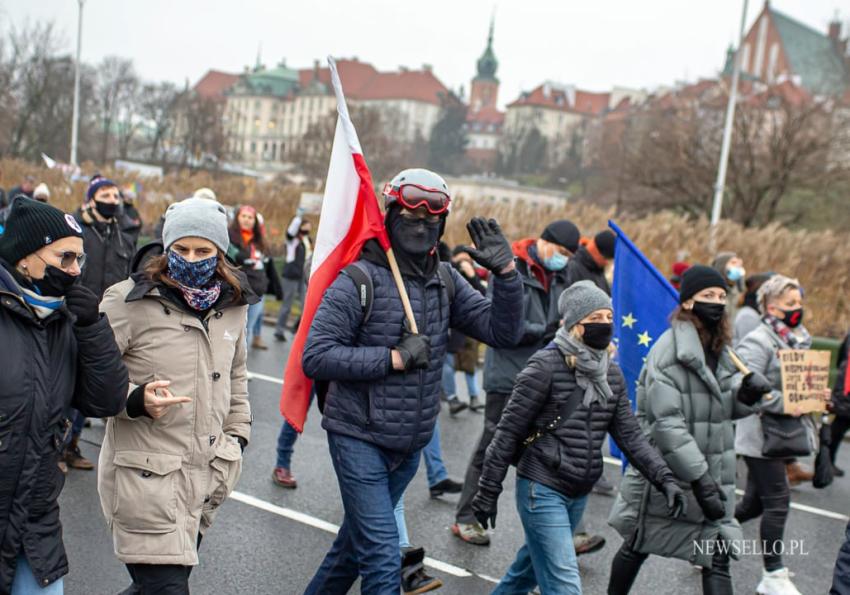 Strajk Kobiet: Idziemy po wolność. Idziemy po wszystko - manifestacja w Warszawie