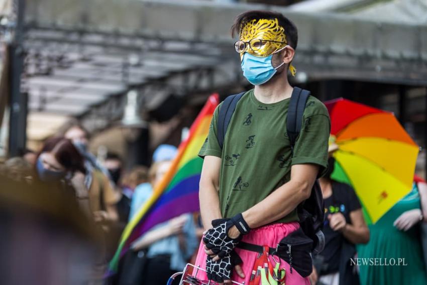 Protest LGBT: Gdańsk solidarny z Margot