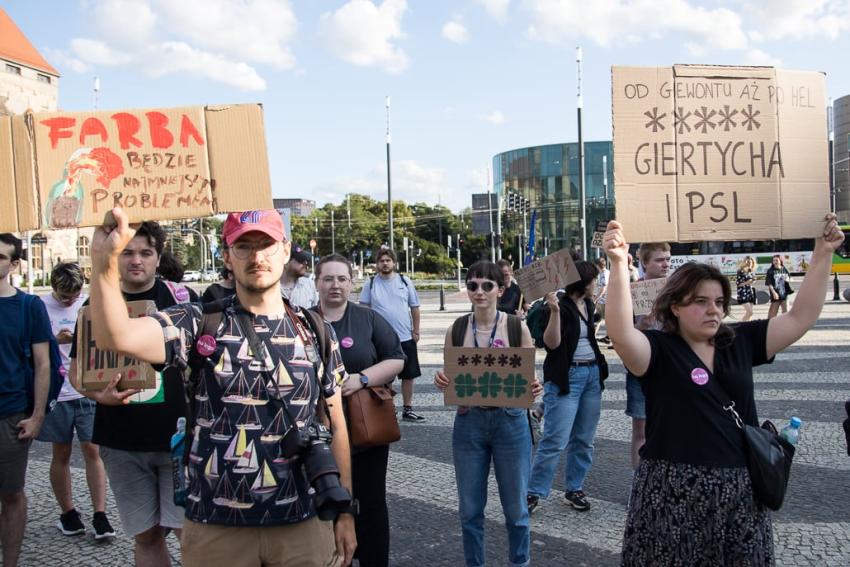 „Aborcja TAK” - manifestacja w Poznaniu