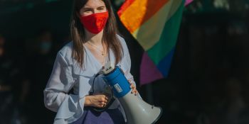 Stop przemocy wobec osób LGBTQIA+ - manifestacja we Wrocławiu