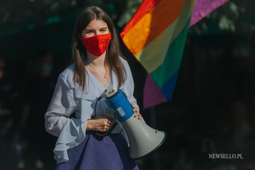 Stop przemocy wobec osób LGBTQIA+ - manifestacja we Wrocławiu