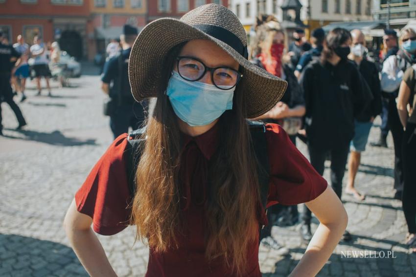 Stop przemocy wobec osób LGBTQIA+ - manifestacja we Wrocławiu