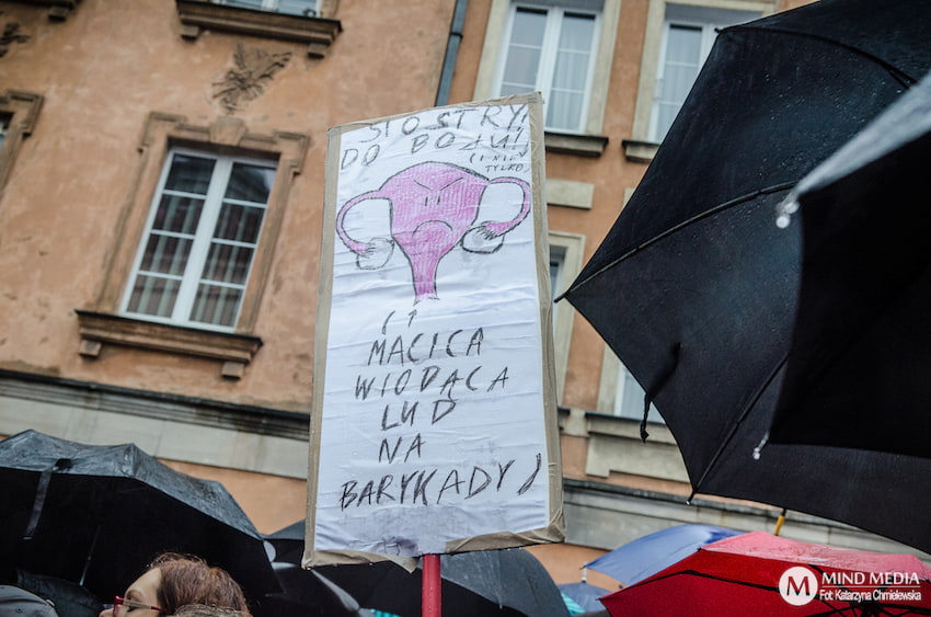 Czarny Poniedziałek w Warszawie