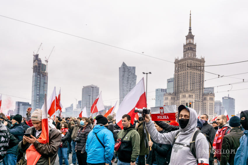 Marsz Niepodległości w Warszawie