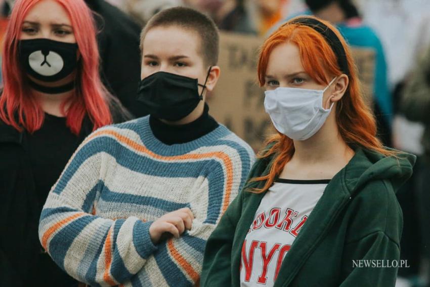 Protest przeciwko "Karcie Nienawiści" we Wrocławiu