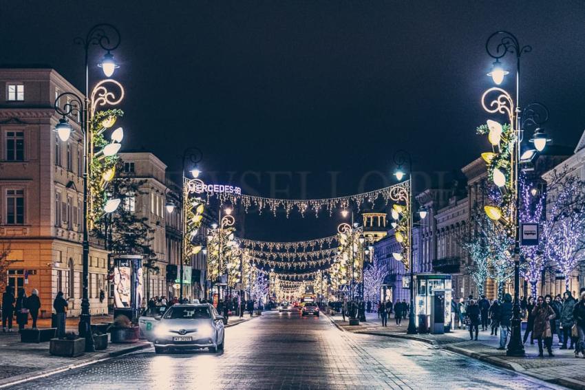 Iluminacje Świąteczne w Warszawie,