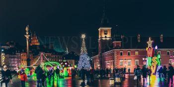 Iluminacje Świąteczne w Warszawie,