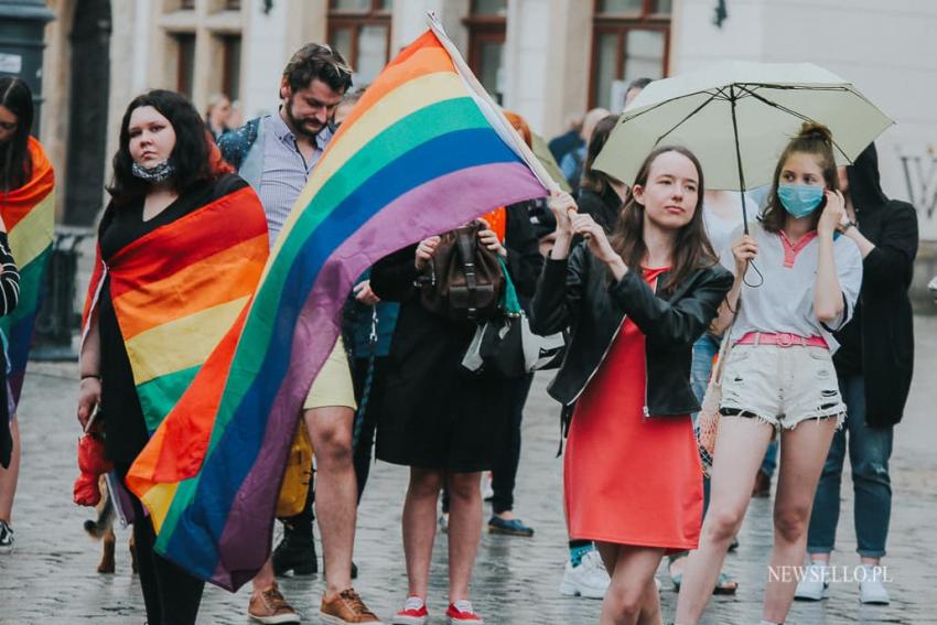 Manifestacja we Wrocławiu: LGBT to ludzie