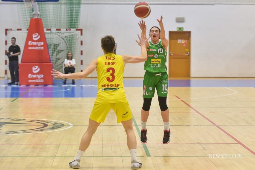 1KS Ślęza Wrocław - Pszczółka Polski-Cukier AZS UMCS Lublin 63:86