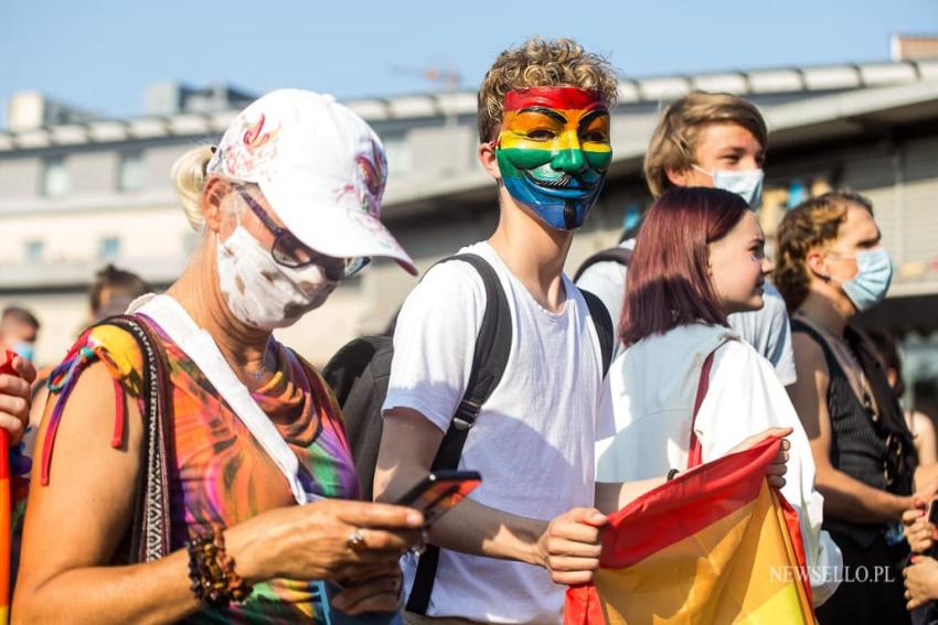 Protest LGBT: Gdańsk solidarny z Margot