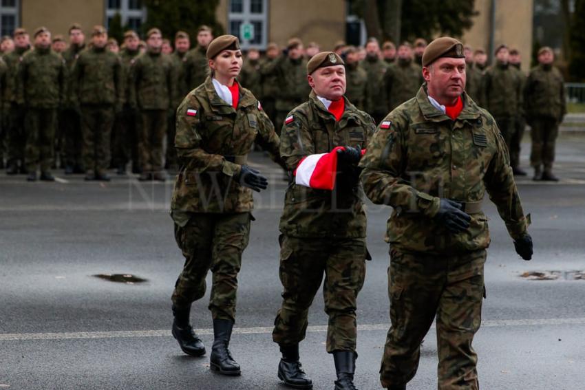 Uroczysta przysięga wojskowa WOT we Wrocławiu