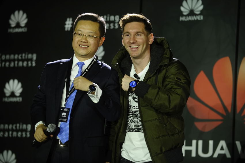 Lionel Messi globalnym ambasadorem marki Huawei