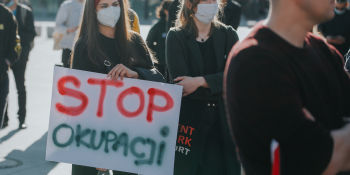 Wolna Palestyna - manifestacja we Wrocławiu