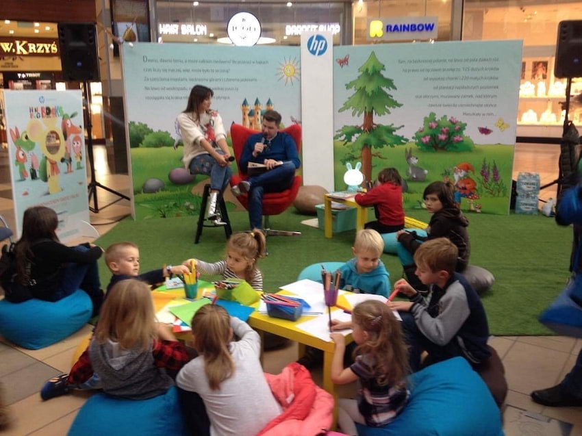 Znani dziennikarze i prezenterzy czytają dzieciom – akcja Mini Big Books od HP - Zdjęcie nr 4