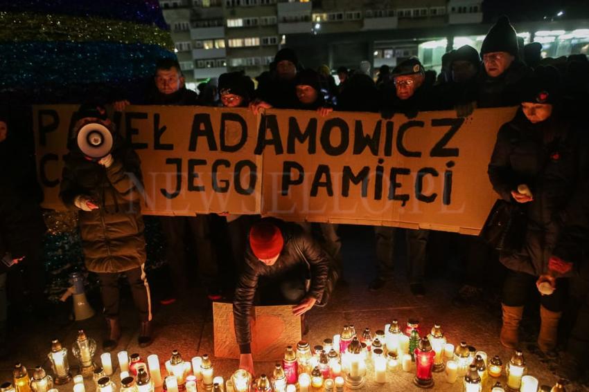 Rocznica śmierci Pawła Adamowicza Fot: Krzysztof Zatycki/newsello.pl