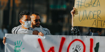 Wolna Palestyna - manifestacja we Wrocławiu