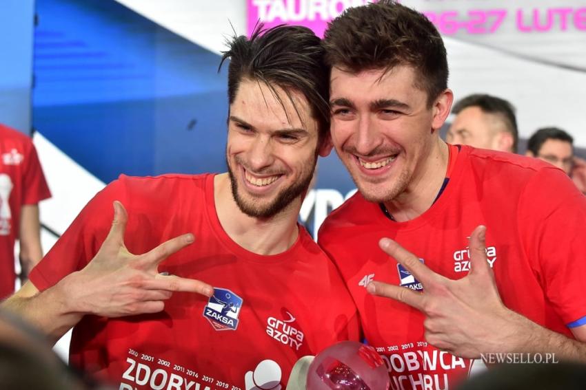 Puchar Polski Mężczyzn 2022: Grupa Azoty ZAKSA Kędzierzyn-Koźle -Jastrzębski Węgiel 3:0