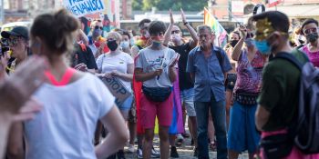 Protest LGBT: Gdańsk solidarny z Margot