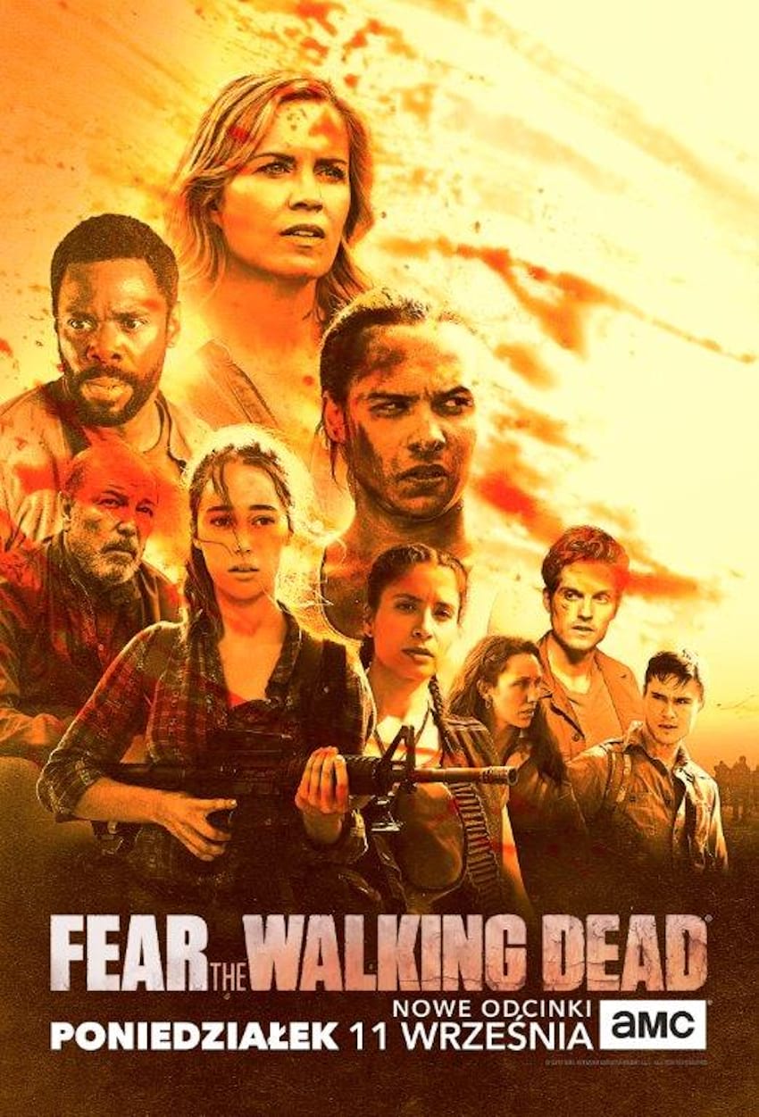 "Fear the walking dead" polska premiera 3 sezonu