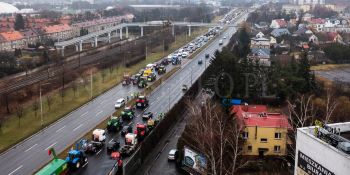 Ogólnopolski protest rolników na Dolnym Śląsku