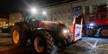 Protest rolników we Wrocławiu