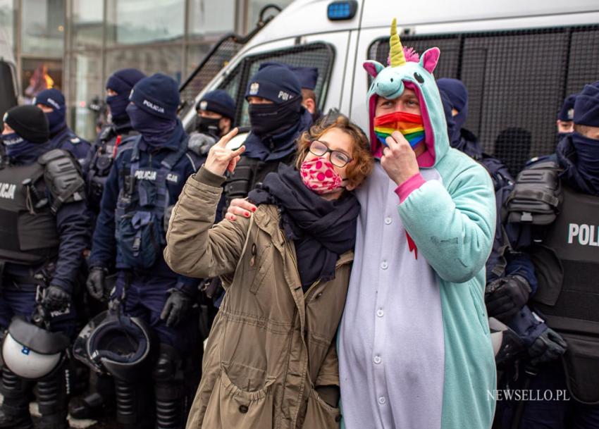 Strajk Kobiet: Idziemy po wolność. Idziemy po wszystko - manifestacja w Warszawie