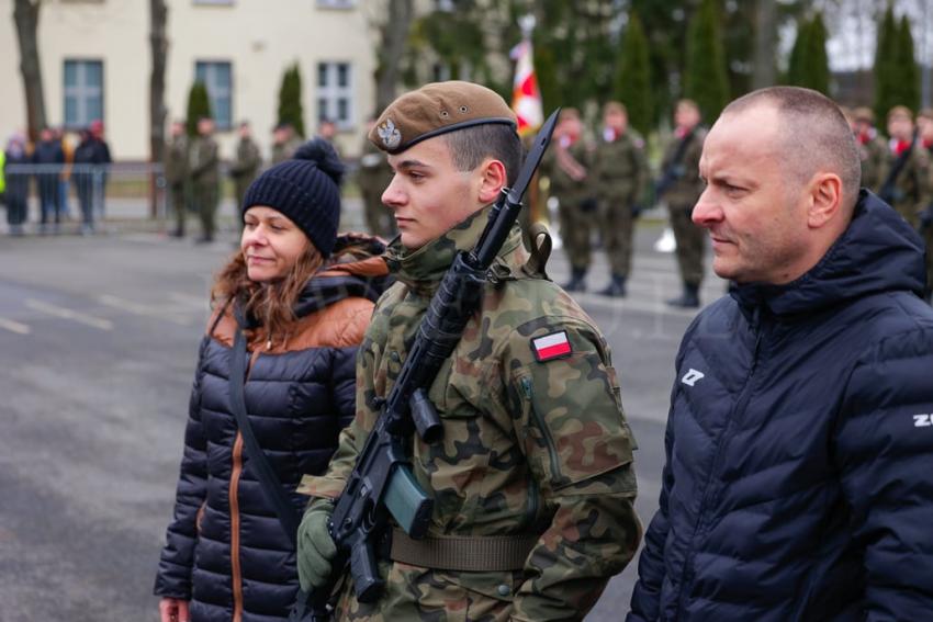 Uroczysta przysięga wojskowa WOT we Wrocławiu