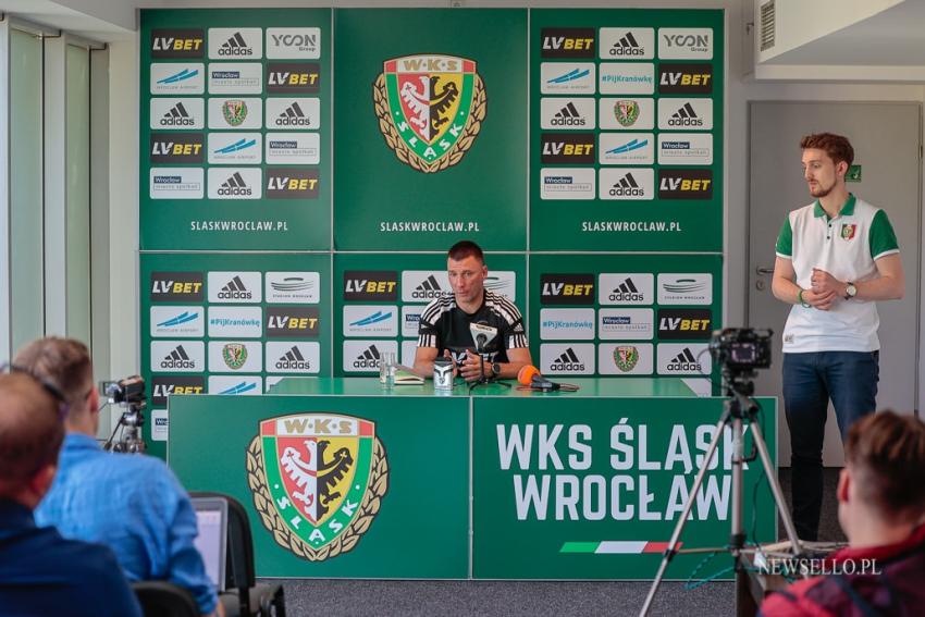 WKS Śląsk Wrocław: Otwarty trening z nowym selekcjonerem Ivanem Djurdjeviciem