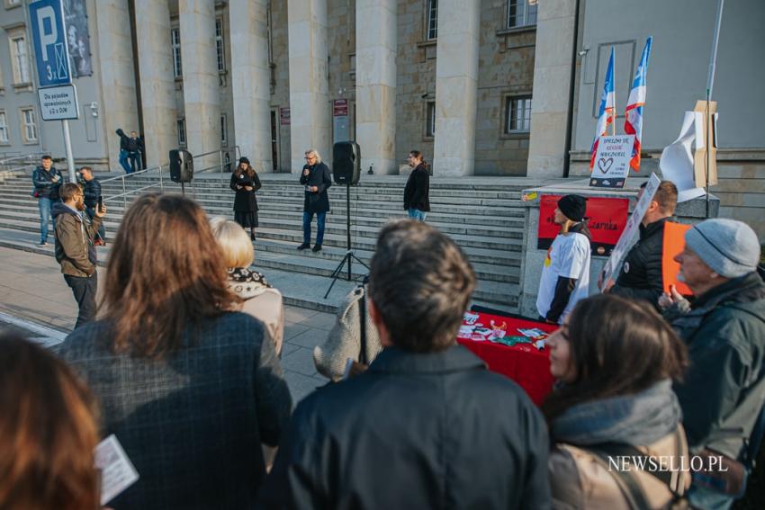 Kartka Do Czarnka - protest we Wrocławiu