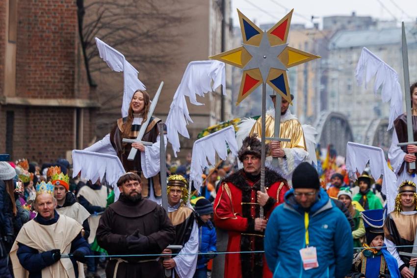 Orszak Trzech Króli 2024 we Wrocławiu