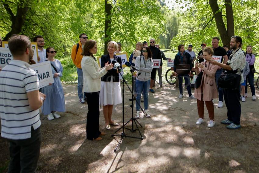 Joanna Mucha poparła Izabelę Bodnar we Wrocławiu