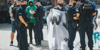 Stop przemocy wobec osób LGBTQIA+ - manifestacja we Wrocławiu