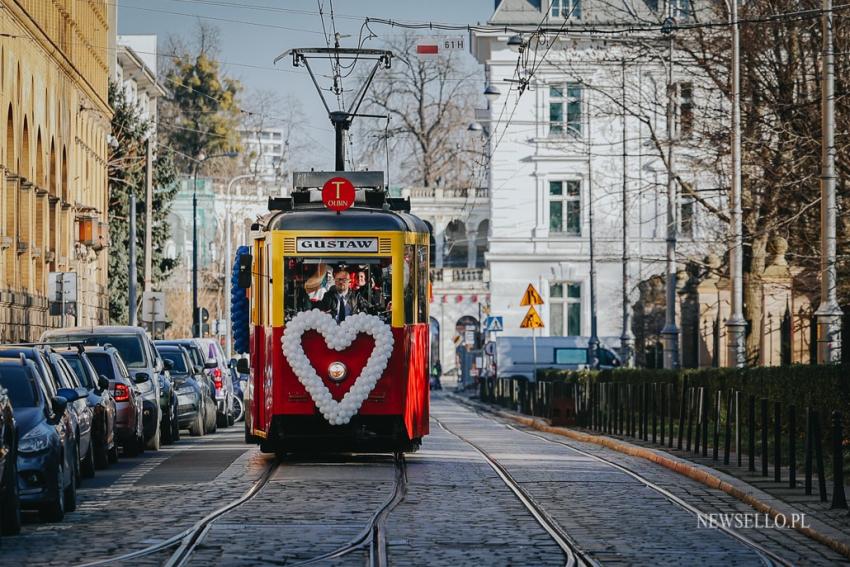 Walentynkowy tramwaj we Wrocławiu